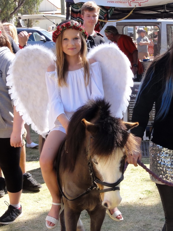 angel on horse